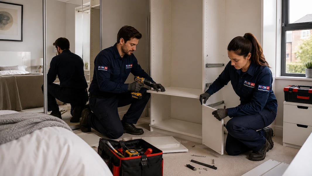 Fixin4u wardrobe and storage unit assembly service in London